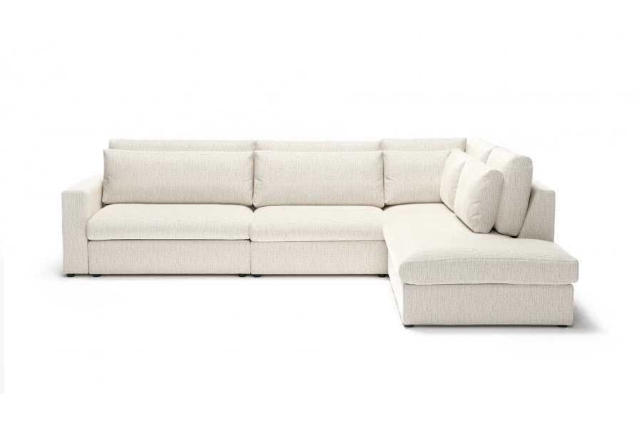 Model Portofino - Portofino sofa 1,5 osobowa + sofa 1,5 osobowa + otomana prawa